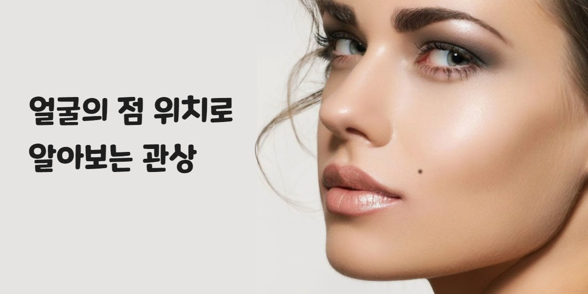 얼굴 점 관상 [눈, 코, 입]