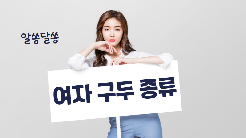 여자 구두 종류   