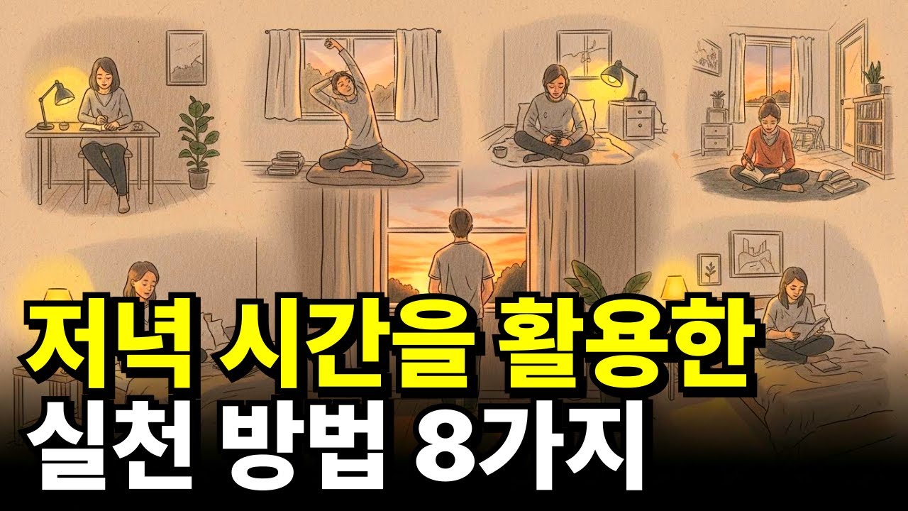 [1월 23일]저녁 시간을 활용한 실천 방법 8가지