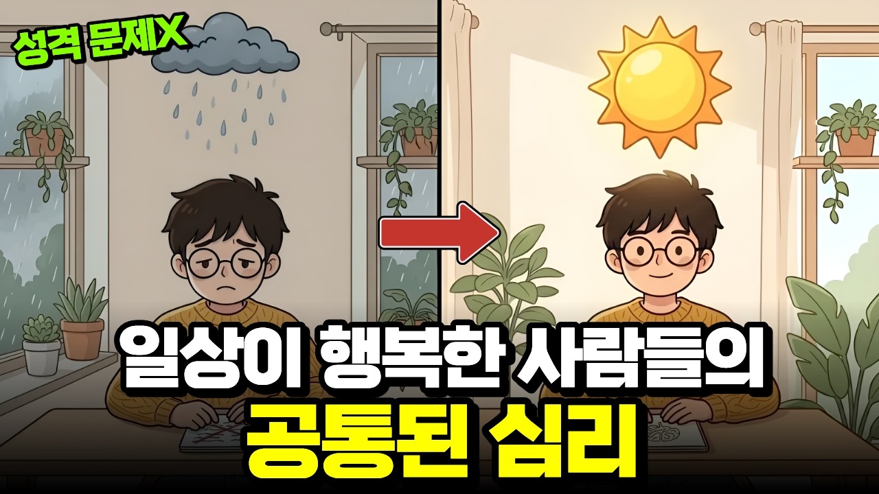 [6월 4일]일상이 행복한 사람들의 공통된 심리