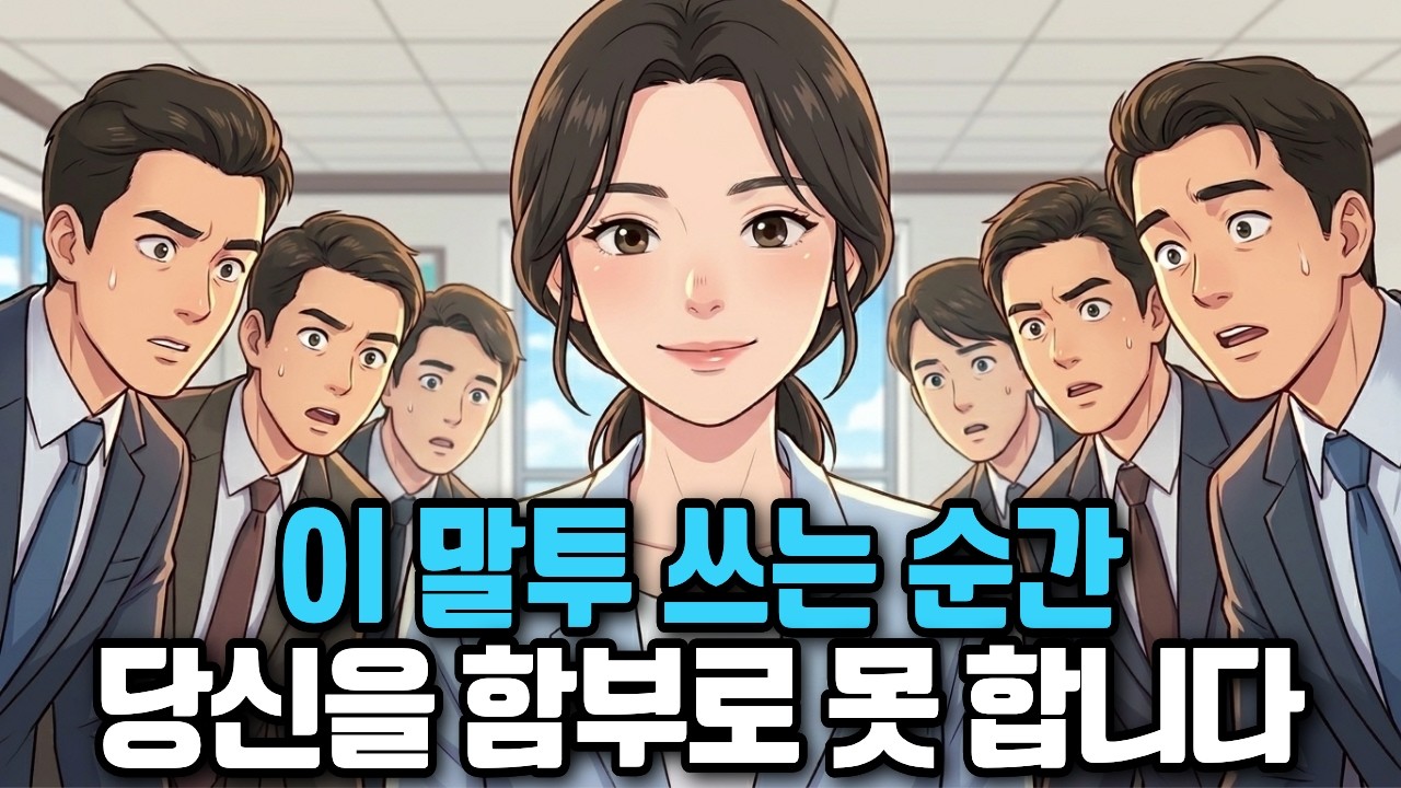 [6월 18일]이 말투 쓰는 순간 당신을 함부로 못 합니다.