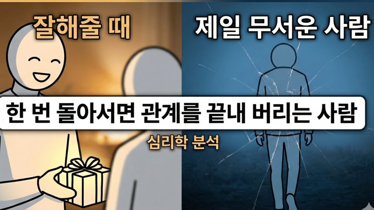 [6월 26일]한 번 돌아서면 관계를 끝내 버리는 사람
