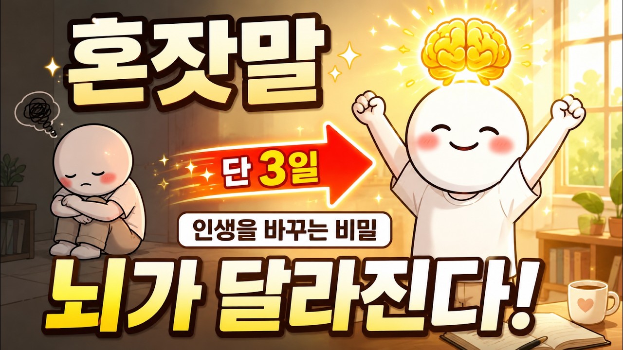 [7월 8일]혼잣말, 뇌가 달라진다!