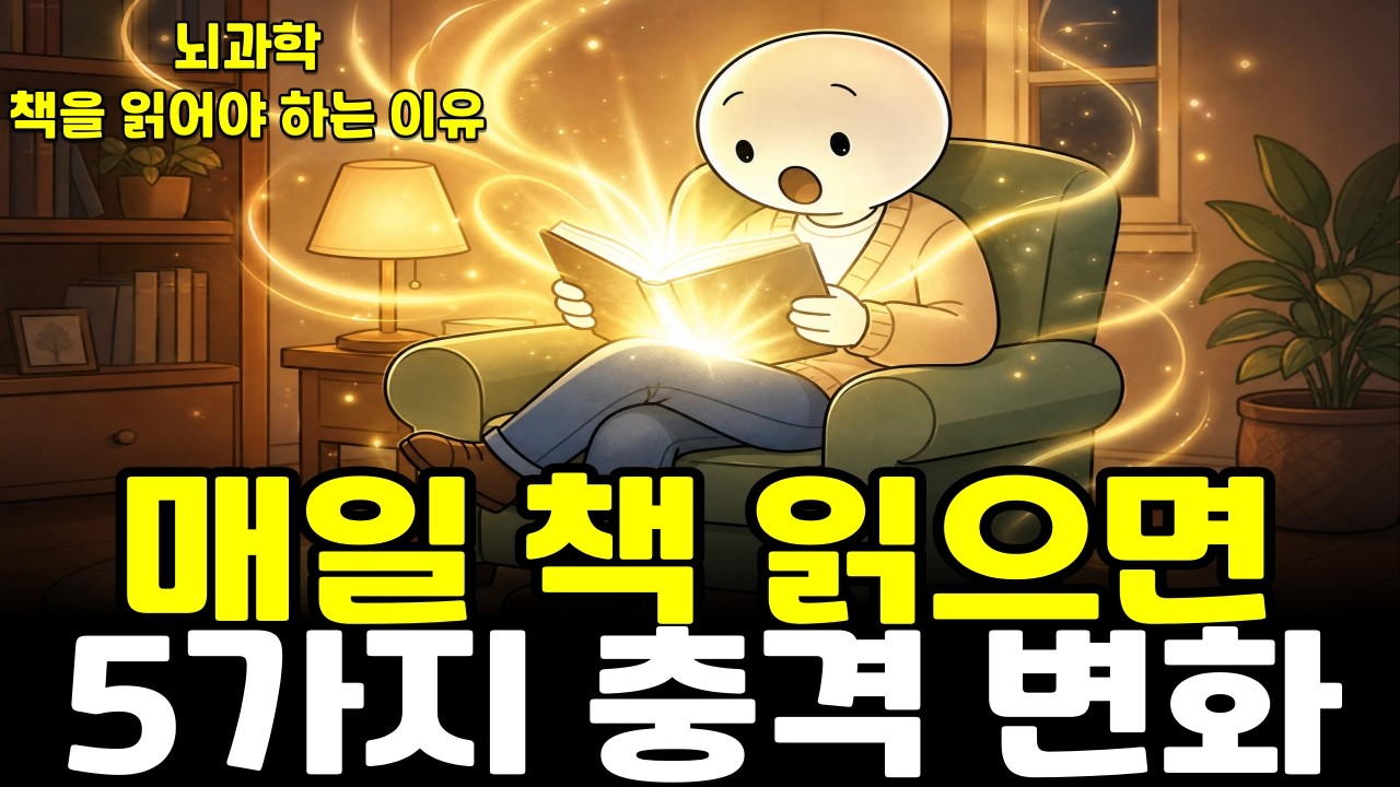 [7월 29일]매일 책 읽으면 5가지 충격 변화