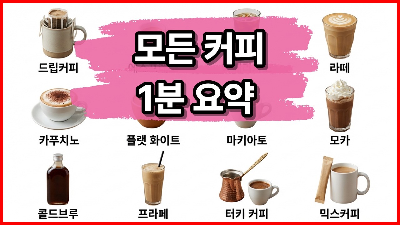 [8월 21일]모든 커피 총 정리