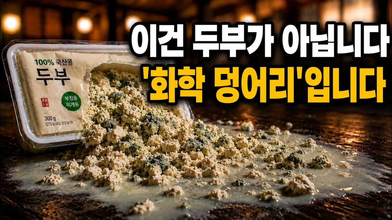 [9월 8일]가족에게 절대 먹이면 안 되는 가짜 두부 5개